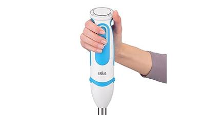 Braun 4191-MQ5260WHBL Staafmixer 1000 W Met maatbeker, Met mixbeker, Turbofunctie Wit-blauw