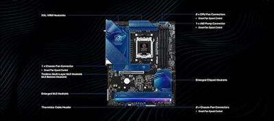 Moederbord ASRock B850 RIPTIDE WIFI - thumbnail