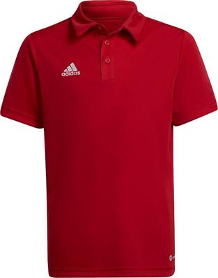adidas Entrada 22 Polo Kids Rood Wit adidas Entrada 22 Polo Kids Rood Wit