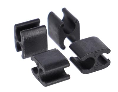 XLC Kabed kabelclip 5mm zw ds a 4 brx122