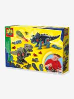 Bouwset met schroevendraaier dinosaurus SES Creative meerkleurig - thumbnail