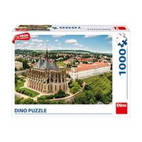 DinoToys Dino puzzel - sint barbarakerk in tsjechië - 1000 stukjes - thumbnail