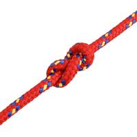 Boottouw 6 mm 25 m polypropyleen rood - thumbnail