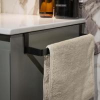 Adema Chaci handdoekrek - universeel - mat zwart 088960 - thumbnail