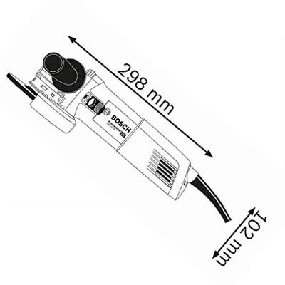Bosch Professional GWX 14-125 Haakse Slijper 1400W - 06017B7000 - thumbnail