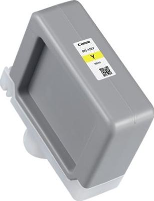 Canon PFI-110Y 160ml Geel inktcartridge