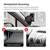 iOttie Easy One Touch 5 Dash/Windshield Mount Black - thumbnail