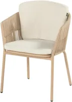 Hartman dining tuinstoel cappuccino - thumbnail