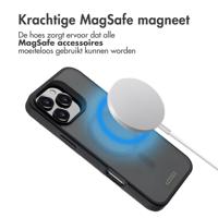 Accezz Rugged Frosted met MagSafe voor Apple iPhone 16 Pro Max Telefoonhoesje Zwart - thumbnail