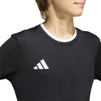 adidas Entrada 26 Voetbalshirt Lange Mouwen Kids Zwart Wit - thumbnail