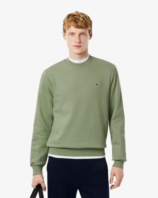 Lacoste Basic Sweater Heren Groen - Maat S - Kleur: Groen | Soccerfanshop Lacoste Basic Sweater Heren Groen - Maat S - Kleur: Groen | Soccerfanshop