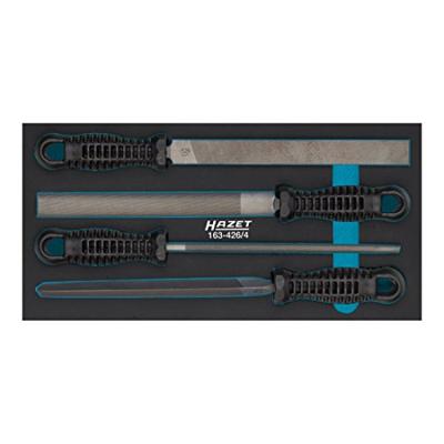HAZET vijlenset file set in soft foam inl.
