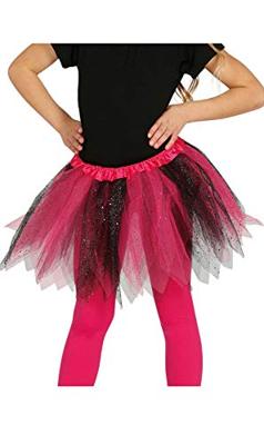 Glitter Tutu Roze/Zwart Kind