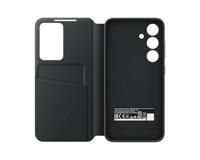Samsung Smart View Wallet Booklet Samsung Galaxy S24 Zwart Stootbestendig - thumbnail