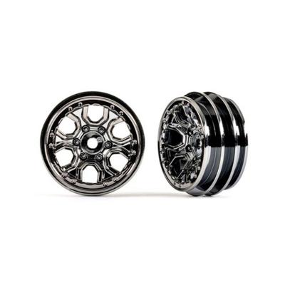 Traxxas TRX-9770-BLKCR Velgen zwart-chroom 1.0