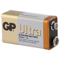 GP Accu Ultra Plus alkaline (9 Volt E-Block, 6LR61) - thumbnail
