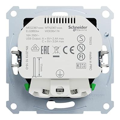 Merten MEG2367-0403 Zwart 1 stuk(s)