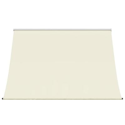Luifel uittrekbaar 200x150 cm stof en staal crèmekleurig