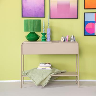 By-Boo Sidetable 'Sera' 95cm, kleur Taupe