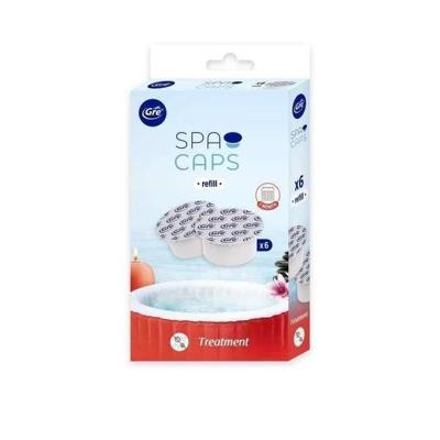 GRE SPA CAPS navullingen voor opblaasbare spa-desinfectie - Chloorvrij - 6 capsules