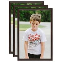 VidaXL Fotolijsten 3 st voor tafel 21x29,7 cm mdf zwart - thumbnail