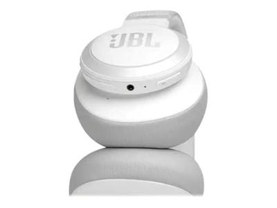 JBL Live 650BT - Hoofdtelefoon (draadloos, hoofdband, binauraal, 16-20.000 Hz, 32 ohm, wit)