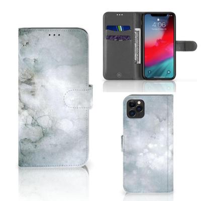 Hoesje Apple iPhone 11 Pro Max Painting Grey Hoesje Apple iPhone 11 Pro Max Painting Grey