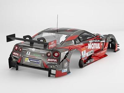 KillerBody 1/10 Nissan GT-R 2016 Motul AuTech - Gespoten en bestickerd