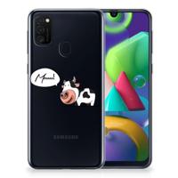 Samsung Galaxy M21 | M30s Telefoonhoesje met Naam Cow - thumbnail