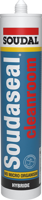Soudal soudaseal cleanroom | constructievoegkit | 290 ml | wit - 112302 - thumbnail