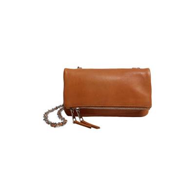 Mango leren crossbody tas cognac Mango leren crossbody tas cognac