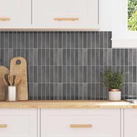 Decoratieve Stickers 20 pcs Grijs 29 x 22,9 x 0,8 cm - thumbnail