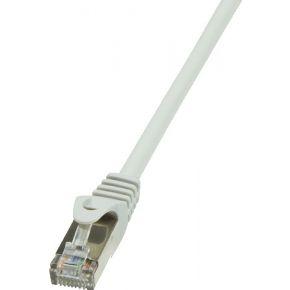 LogiLink CP1092S RJ45 Netwerkkabel, patchkabel CAT 5e F/UTP 10.00 m Grijs 1 stuk(s)