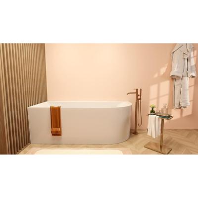 Wiesbaden Zenn Hoekbad Links - 170x75cm - Acryl - Glans Wit met Waste Glans Wit