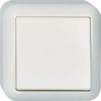 ELSO AP-toets 382104 10A CONTURA zuiver wit Wit 1 stuk(s) - thumbnail