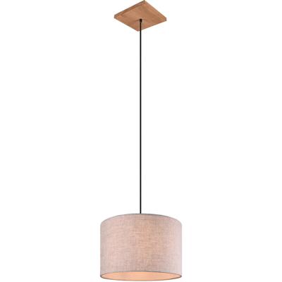 LED Hanglamp E27 - Antiek Nikkel - Aluminium - 1-lichts