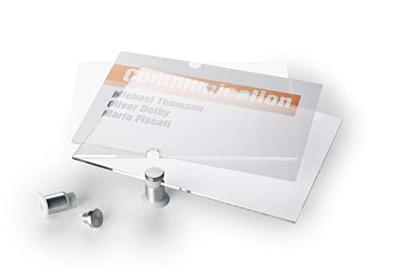 Durable Deur-/infobord | B148xH105mm | controlevenster acryl | achterdeel acryl | 1 stuk - 482119 482119