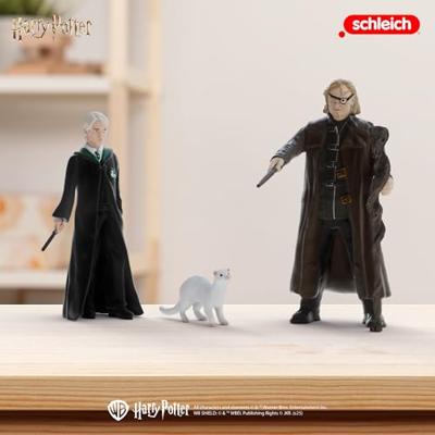 Schleich WIZARDING WORLD Dwaaloog Dolleman & Draco Malfidus met fretje 14907 - thumbnail