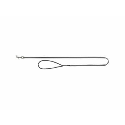 TRIXIE HONDENRIEM PREMIUM GRIJS 100X2,5 CM