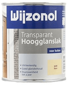 Wijzonol Transparant Hoogglanslak 750 ml 3135 Mahonie