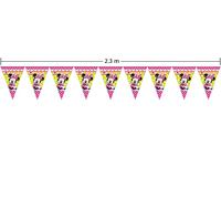 Vlaggenlijn Minnie Mouse Party - 2.3 Meter - thumbnail