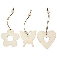 Creativ Company Versier je houten decoratie, 200st. - thumbnail