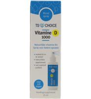 TS Choice Vitaminespray vitamine D 1000 25 Milliliter - thumbnail
