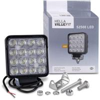 Hella Valuefit Werkschijnwerper 12 V, 24 V S2500 LED 1GA 357 106-022 Grootvlakkig terreinlicht (b x h x d) 108 x 137 x 48 mm 2500 lm 6000 K - thumbnail