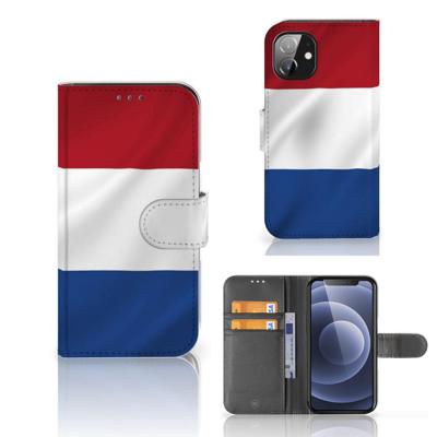 Apple iPhone 12 Mini | Bookstyle Case | Nederlandse Vlag
