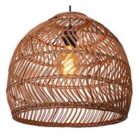 Lucide MOLOKO Hanglamp 1xE27 - Okergeel - thumbnail