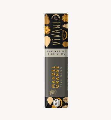 Vivani Chocolate To Go almond orange vegan - 35 gram