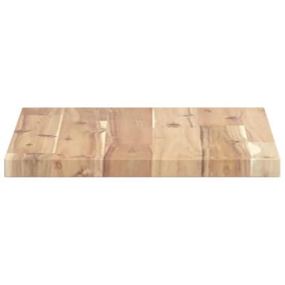 Wandschap zwevend 40x30x2 cm onbehandeld massief acaciahout