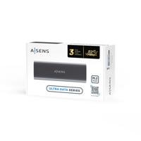 Hard drive hoes Aisens ASM2-015GR Grijs - thumbnail