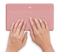 Logitech Keys-To-Go - BLUSH PINK - UK - INTNL toetsenbord UK International - thumbnail
